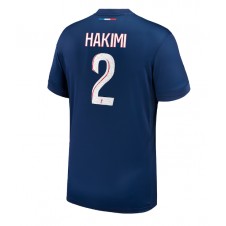 Paris Saint-Germain Achraf Hakimi #2 Hjemmedrakt 2024-25 Kortermet